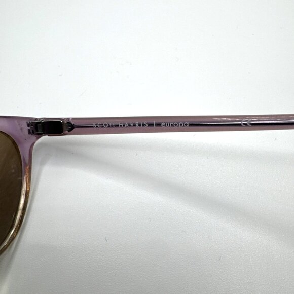 Scott Harris Europa Sunglasses Frames SH-626 Smoky Lavendar 53-16-138 FRAME ONLY - Picture 5 of 6